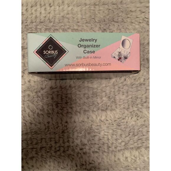 Sorbus Makeup Organizer W Mirror - Picture 2 of 3